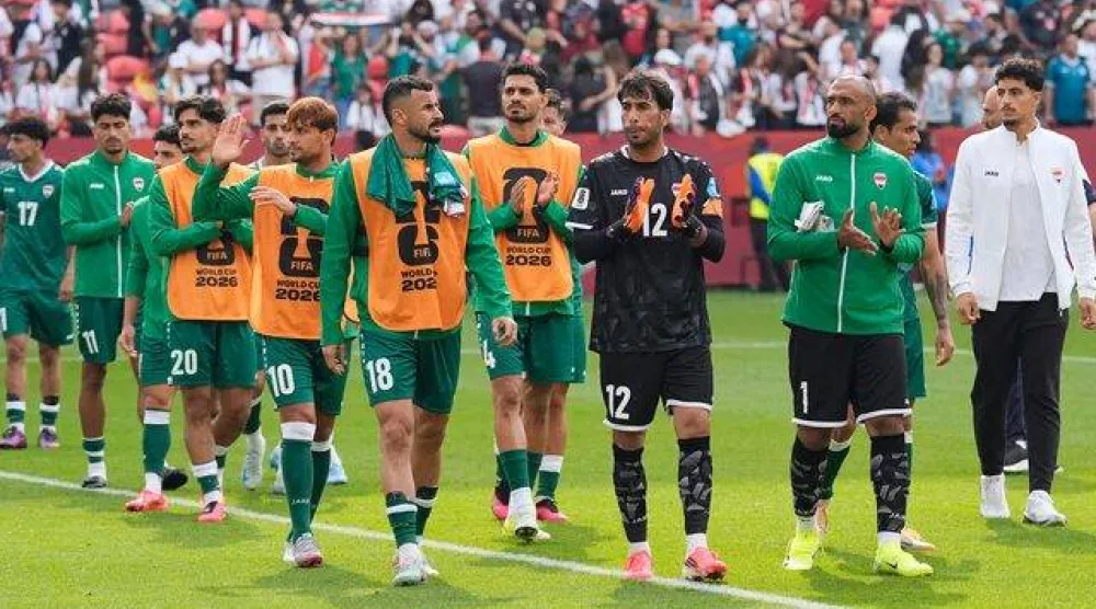 منتخب العراق شارك في المونديال ويستعد للمنافسة على لقب الخليج (رويترز)