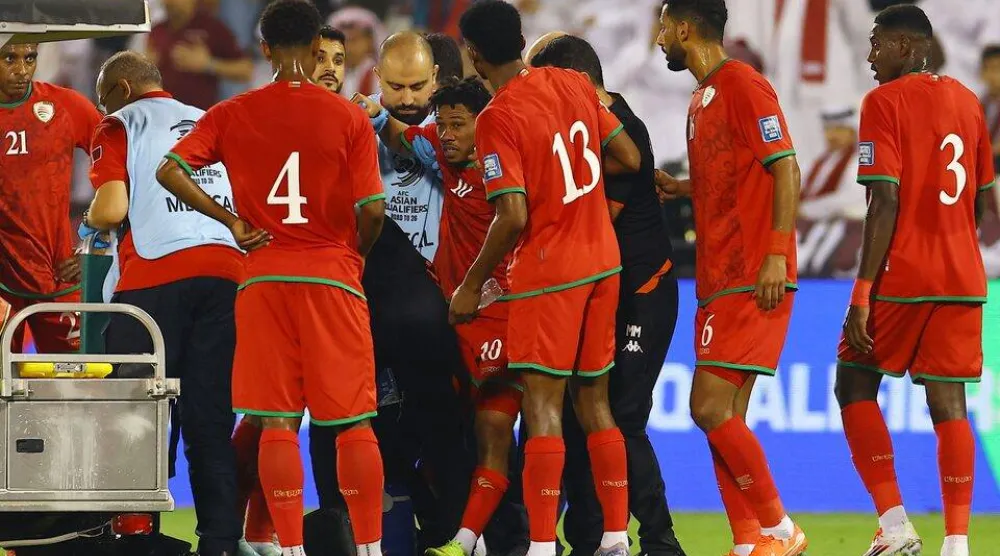 منتخب عمان يأمل في مواصلة حضوره المثالي بكأس الخليج (رويترز) 