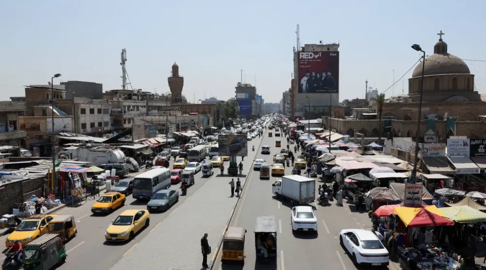 Irak’ın başkenti Bağdat’ın merkezindeki toptan satış pazarı Şorça (Reuters)