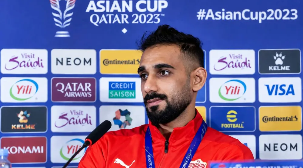 علي مدن جناح منتخب البحرين (منتخب البحرين)