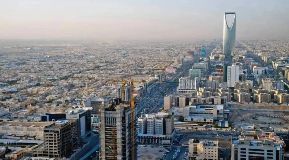 صورة جوية للعاصمة السعودية الرياض (الشرق الأوسط)