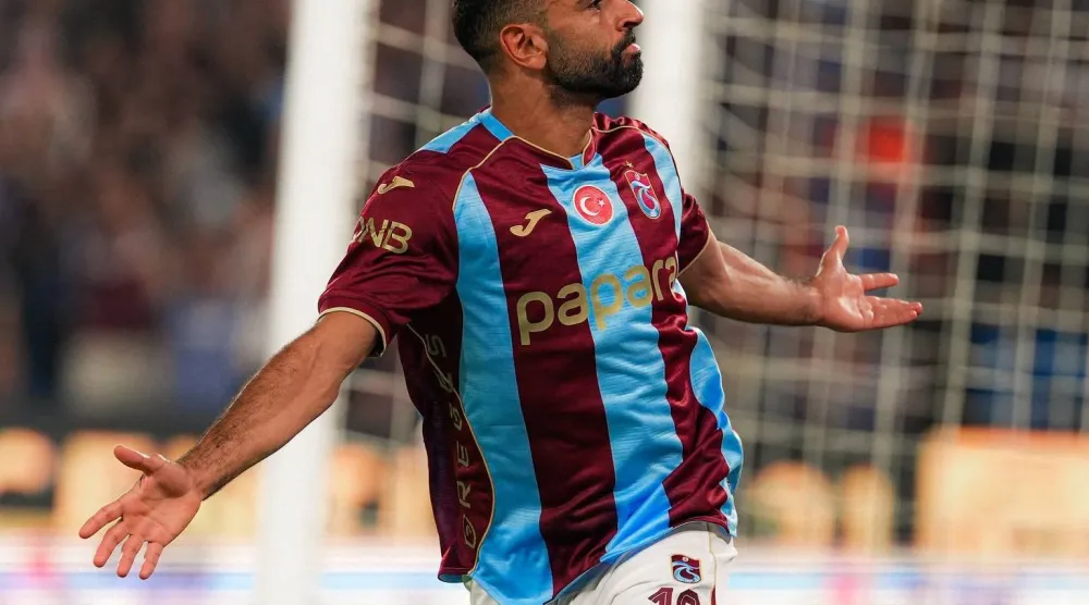 النجم المصري محمد صلاح يواصل مسيرته الاستثنائية في الملاعب التركية (حساب طرابزون سبور على فيسبوك)