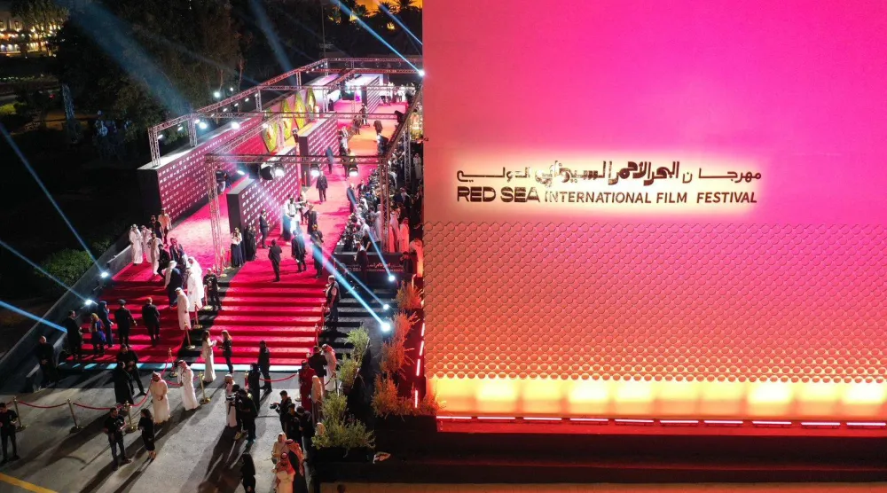 جانب من فعاليات سابقة في مهرجان البحر الأحمر السينمائي (SRMG)