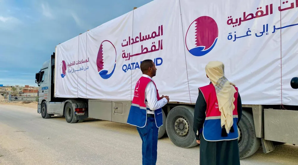 قطر أكدت أن مساعداتها للشعب الفلسطيني بالتنسيق مع إسرائيل والشركاء الدوليين (الخارجية القطرية)