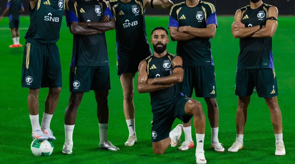 تدريبات المنتخب السعودي في جدة (حساب المنتخب)