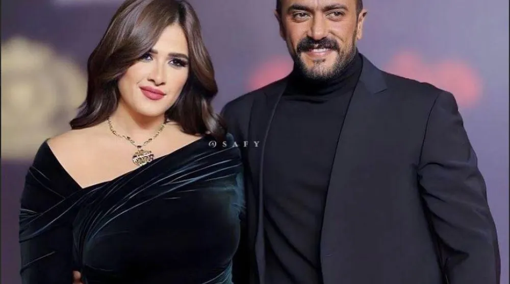 ياسمين عبد العزيز وأحمد العوضي (إنستغرام)