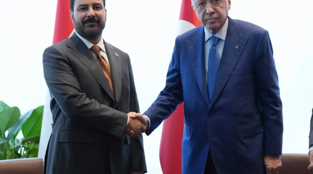Ez-Zeydi ve Erdoğan, New York’ta görüştü (Irak Başbakanlık Basın Ofisi)