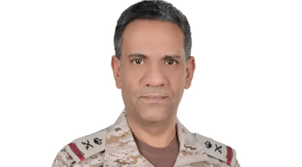 اللواء الركن تركي المالكي المتحدث باسم تحالف دعم الشرعية في اليمن (الشرق الأوسط)