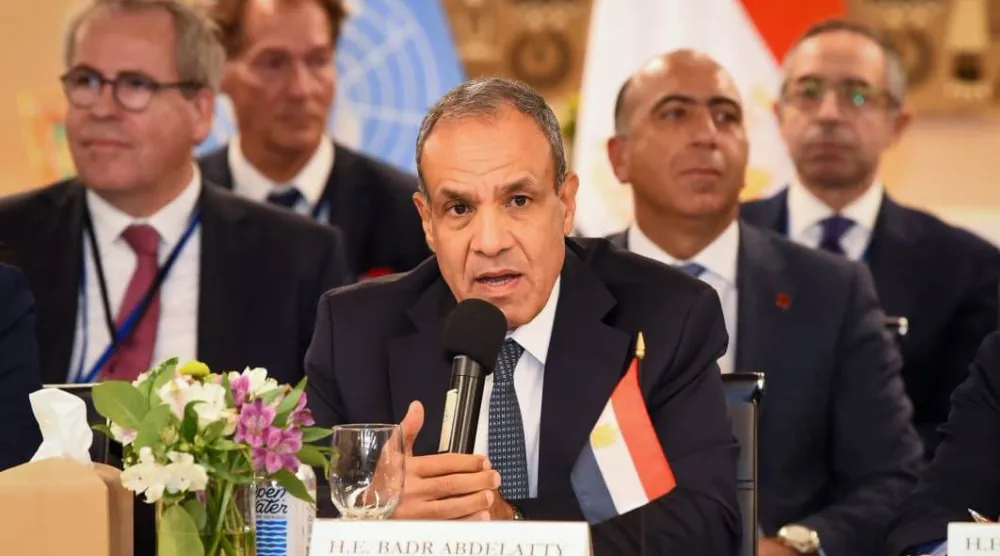 وزير الخارجية المصري يستضيف مائدة مستديرة حول التعافي المبكر في غزة على هامش الجمعية العامة للأمم المتحدة الخميس (صفحة وزارة الخارجية على «فيسبوك»)