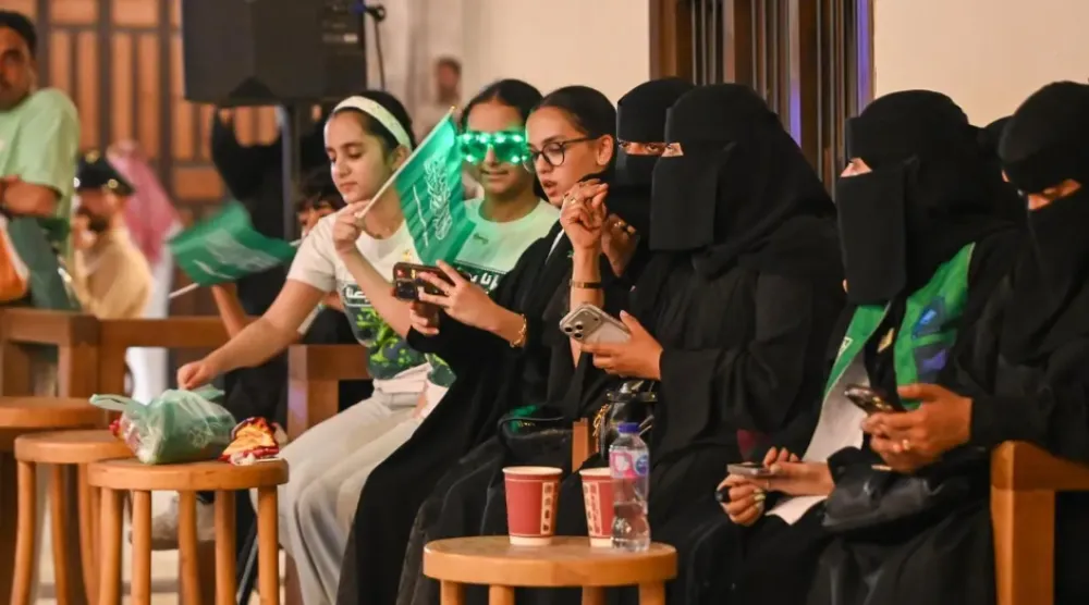 The craft workshops drew on elements of Saudi identity and heritage - SPA