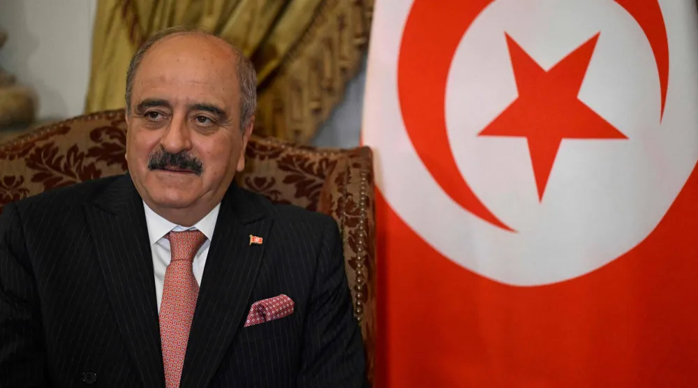وزير الشؤون الخارجية والهجرة والتونسيين بالخارج محمد علي النفطي (أ.ف.ب)