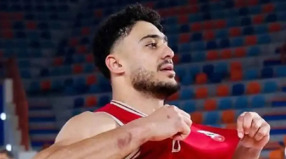 عمرو زهران لاعب سلة الأهلي المصري (حساب اللاعب على «إنستغرام»)