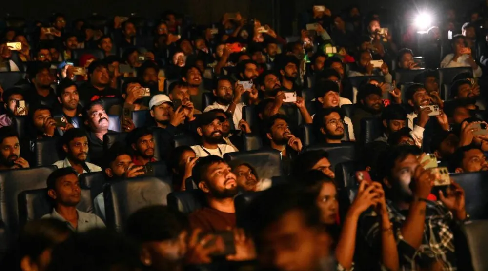 Researchers estimate that India had around 14,000 single-screen halls in the 1980s. Only around 2,000 remain today. Idrees MOHAMMED / AFP
