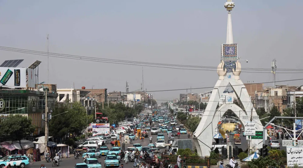 صور عامة من العاصمة كابول (أ.ف.ب)