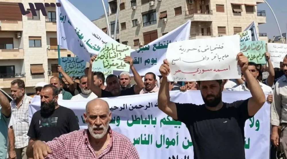 حسابات معنية باستملاكات ضاحية قدسيا نشرت صور وقفات احتجاجية على مشاريع بناء فوق أراضيهم السبت والأحد