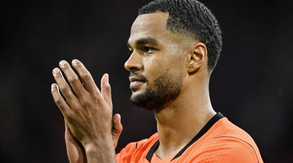 Cody Gakpo of the Netherlands during the UEFA Nations League match between the Netherlands and Germany at the Johan Cruijff ArenA, in Amsterdam, Netherlands, 24 September 2026.  EPA/OLAF KRAAK