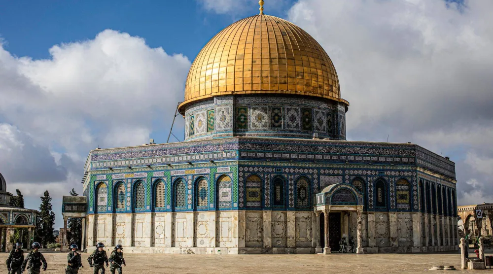 أدانت السعودية استمرار مسؤولي سلطات الاحتلال الإسرائيلي في ممارساتهم الاستفزازية بحق المسجد الأقصى (د.ب.أ)
