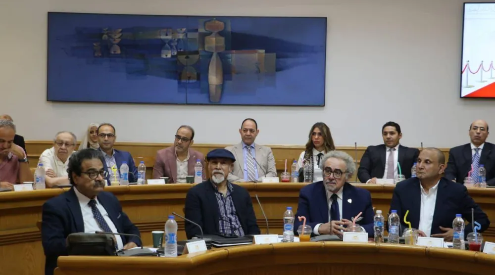 جانب من أعضاء اللجنة العليا للمهرجانات (وزارة الثقافة المصرية)