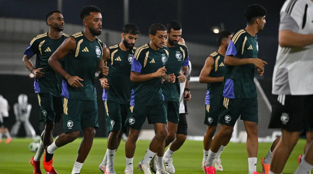  تدريبات المنتخب السعودي (تصوير: علي خمج) 