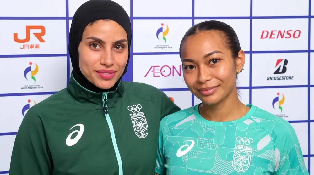 أريج فارح والعنود يماني تؤكدان عزمهما على مواصلة مشوارهما في منافسات البادل بدورة الألعاب الآسيوية (الشرق الأوسط)
