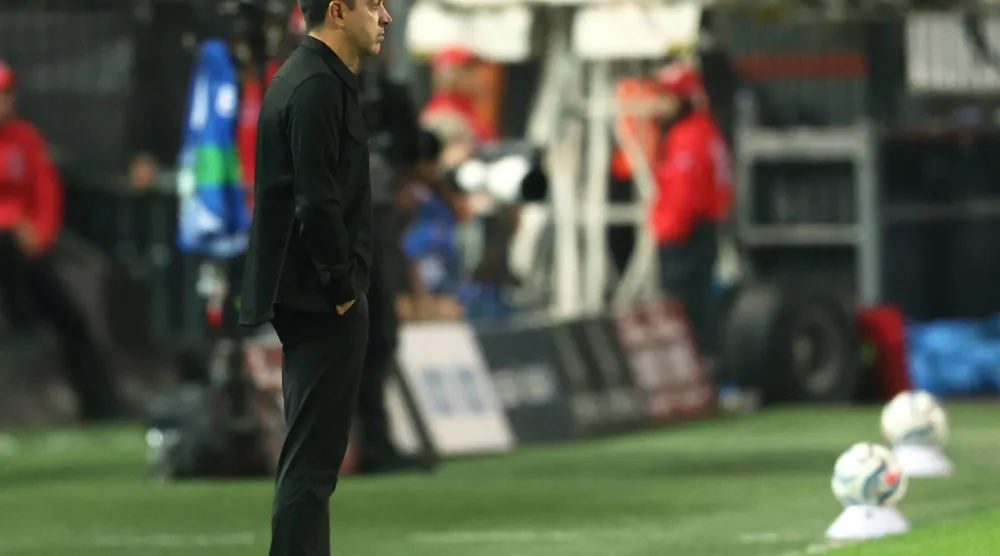 Netherlands Xavi Hernadez reacts during the UEFA Nations League soccer match between Greece and Netherlands in Thessaloniki, Greece, 01 October 2026. EPA/ACHILLEAS CHIRAS