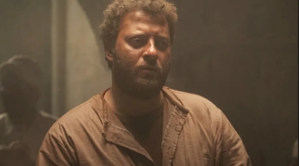 ميشيل ميلاد في أحد مَشاهد مسلسل «القصة الكاملة» (الشركة المنتجة)