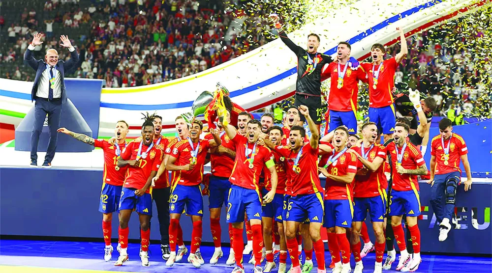 منتخب إسبانيا يتوج بطلاً للعالم في مونديال 2026 (أ.ف.ب)