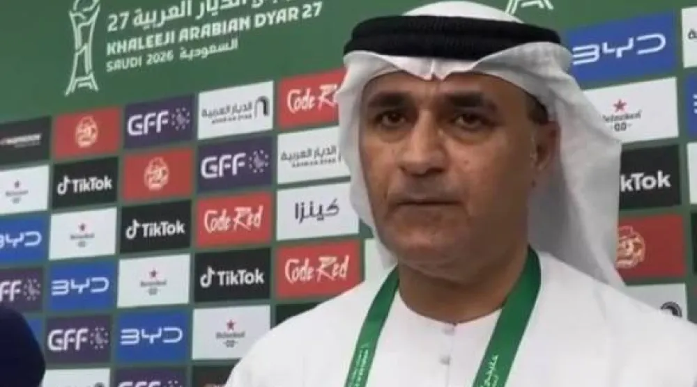 مطر الظاهري، المشرف على المنتخب الإماراتي (الشرق الأوسط) 