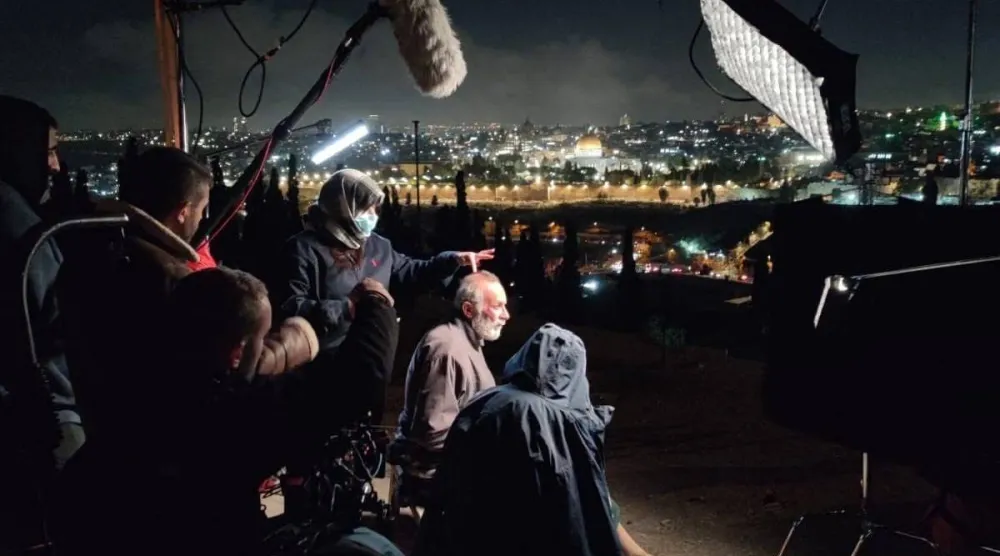 تصوير الفيلم في القدس مر بصعوبات عدة (الشركة المنتجة)