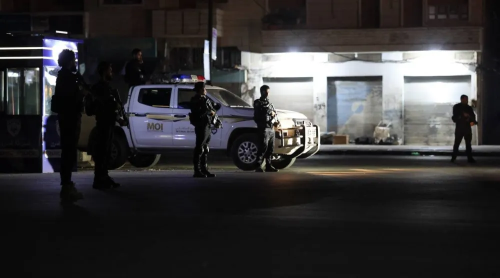 قيادة الأمن الداخلي بريف حماة انتشرت في مدينة السقيلبية وأوقفت عدداً من المتورطين بالمشاجرة ليلة السبت - الأحد (الأمن العام في حماة)
