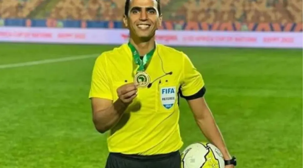 الحَكم المغربي جلال جيد (إكس)