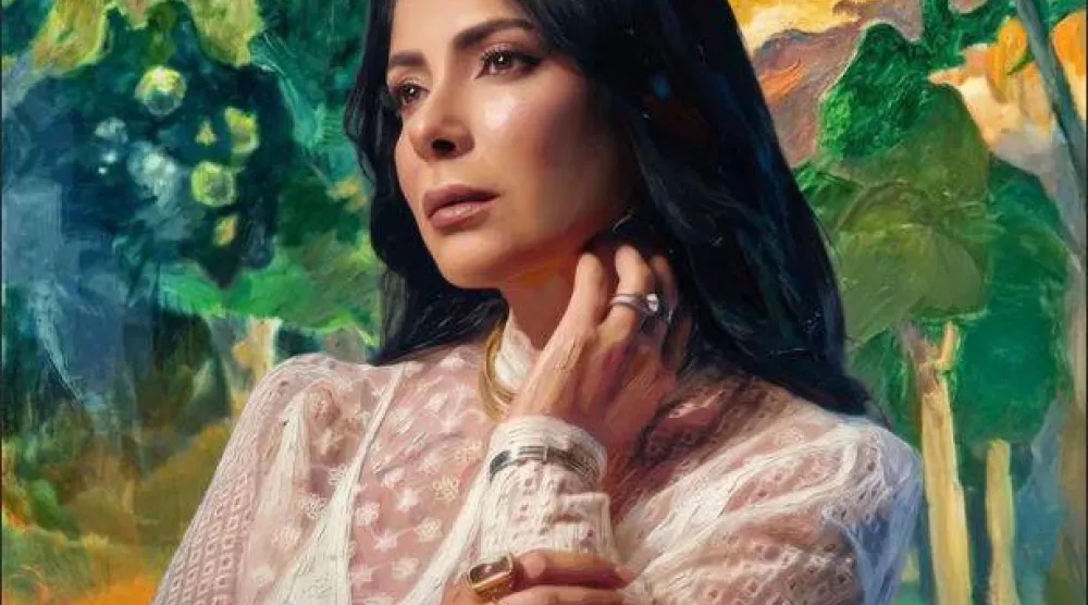 منى زكي في مسلسل «طالع نازل» (حسابها على فيسبوك)