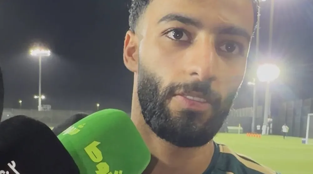 صالح أبو الشامات في حديثه لوسائل الإعلام (الشرق الأوسط) 