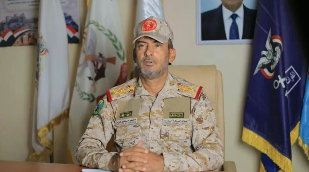 رئيس هيئة الأركان العامة اليمنية الفريق الركن صغير بن عزيز (سبأ)