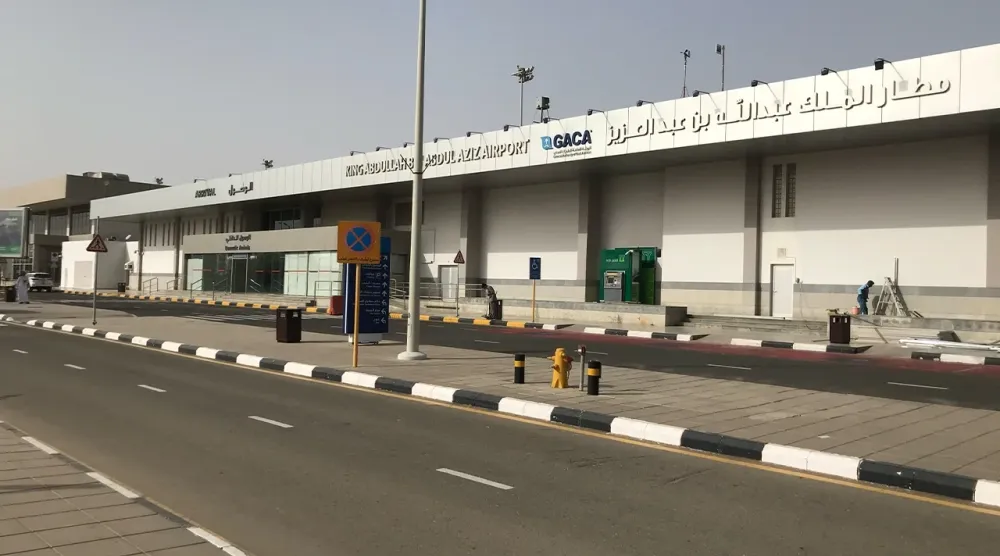 مطار الملك عبد الله بن عبد العزيز الدولي في جازان (الشرق الأوسط)