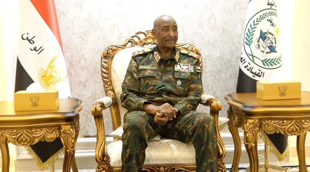 رئيس مجلس السيادة الانتقالي قائد الجيش السوداني عبد الفتاح البرهان (إعلام مجلس السيادة)