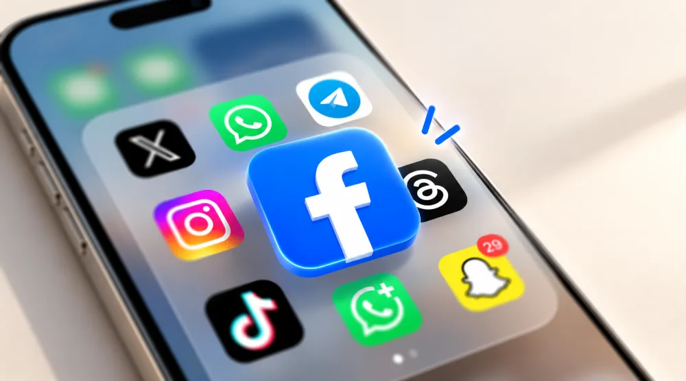 يختبر «فيسبوك» فتح التطبيق مباشرة على مقاطع الفيديو بملء الشاشة (أبل)