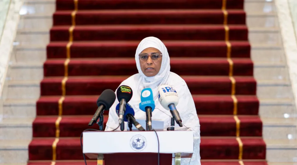الأمينة العامة لرئاسة الجمهورية عيساتا با يحيى تعلن عن تشكيلة الحكومة الجديدة مساء السبت (الرئاسة الموريتانية)