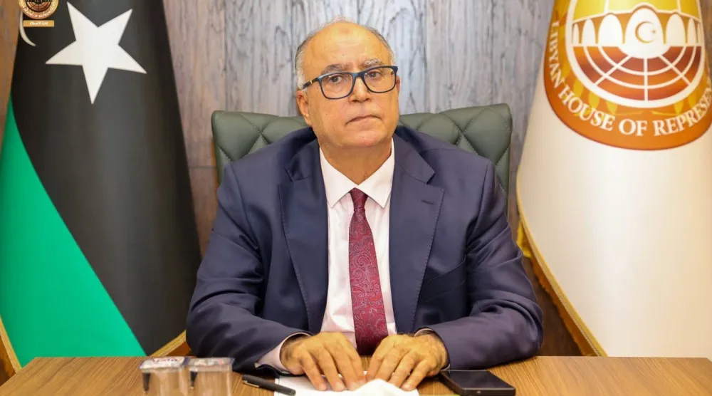 الصالحين عبد النبي رئيس مجلس النواب الليبي الجديد (المجلس)