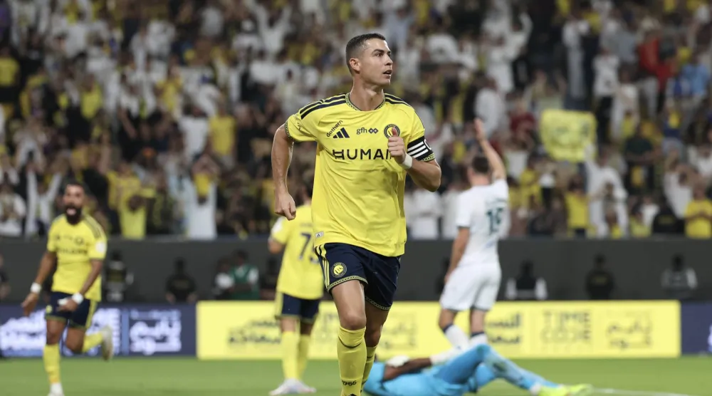 رونالدو لقيادة النصر نحو انتزاع فوزه الآسيوي الأول (تصوير: عبدالعزيز النومان)