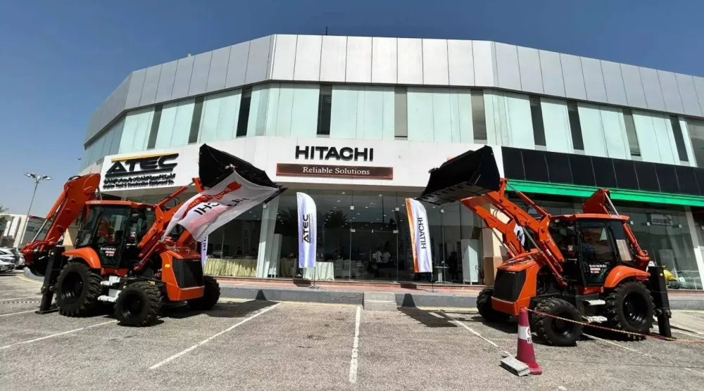 معرض مُعدات «هيتاشي» الإنشائية التابع لشركة ATEC بالدمام (الشركة)