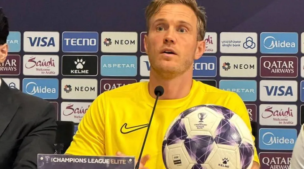 الألماني ينز فيسينغ مدرب الاتحاد (الشرق الأوسط) 