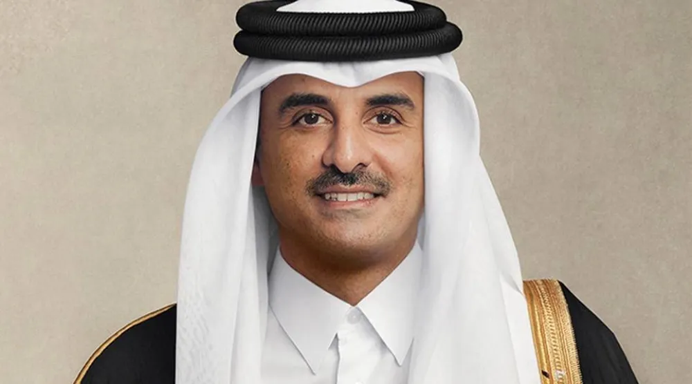 أمير قطر الشيخ تميم بن حمد آل ثاني (الشرق الأوسط)