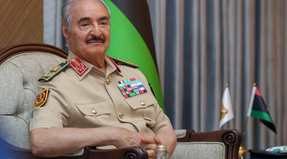حفتر القائد العام لـ«الجيش الوطني» الليبي (القيادة العامة)