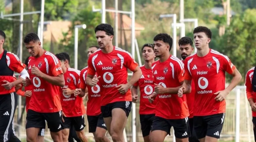 الأهلي من حصصه التدريبية الأخيرة (حساب النادي-إنستغرام)