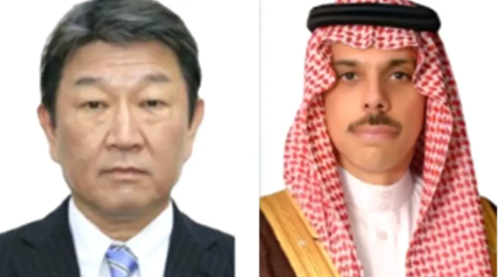 وزير الخارجية السعودي ونظيره الياباني (الخارجية السعودية)