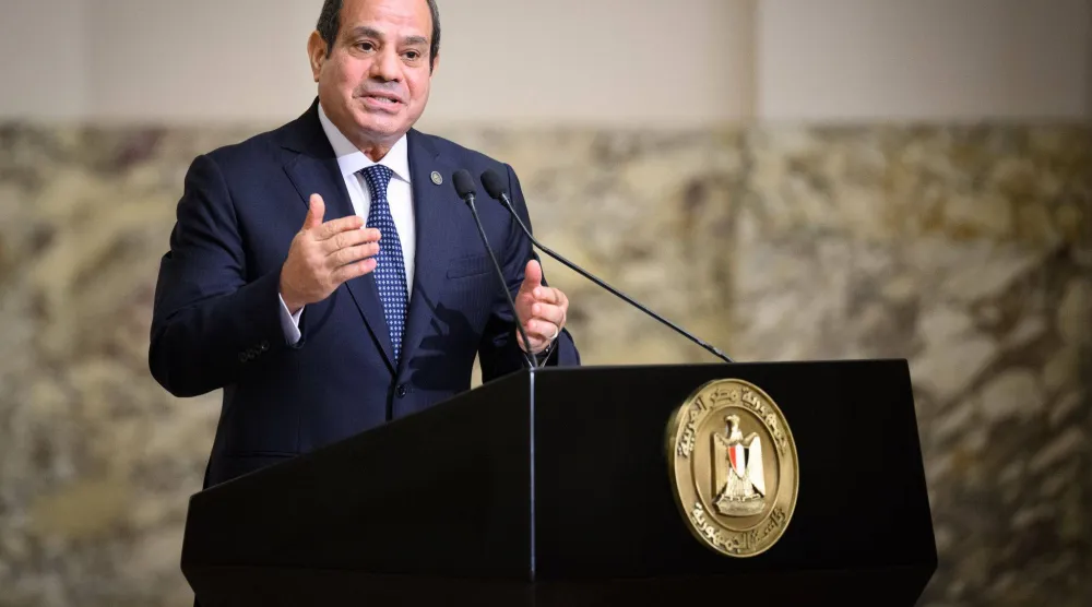 الرئيس المصري عبد الفتاح السيسي (د.ب.أ)