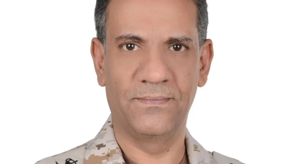 اللواء الركن تركي المالكي المتحدث باسم تحالف دعم الشرعية في اليمن (الشرق الأوسط)
