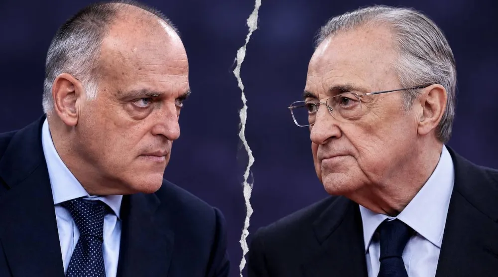 يؤكد تيباس أن الرابطة راعت احتياجات ريال مدريد أكثر من أي نادٍ آخر (رويترز)