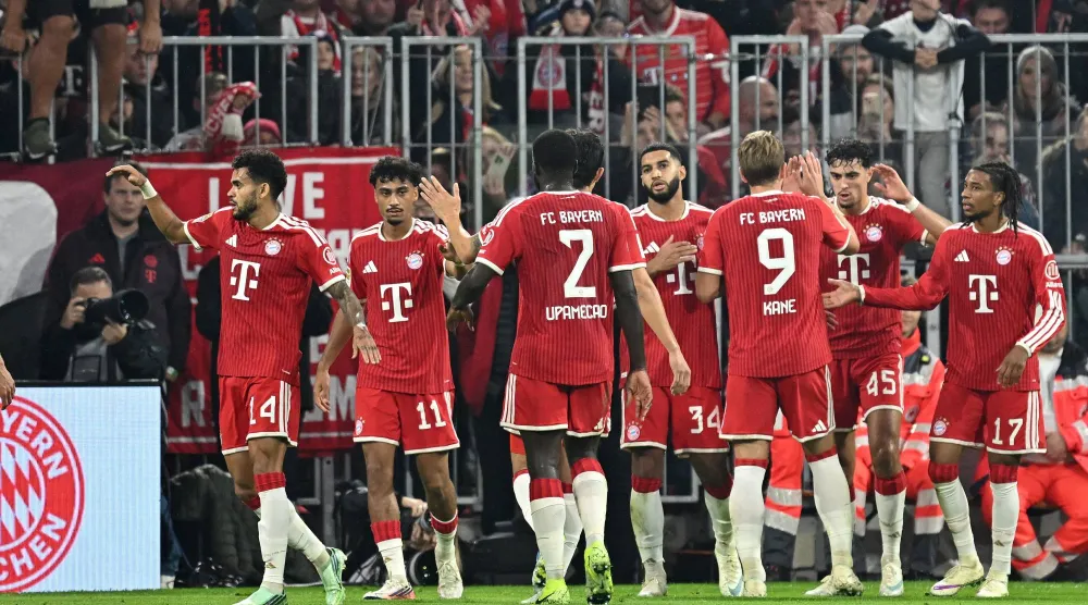 بايرن ميونيخ يستعد لآرسنال بعد سداسية لايبزيغ (رويترز)